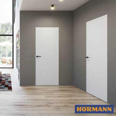 Drzwi z ukrytą aluminiową ościeżnicą Zeroline